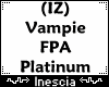 (IZ) Vampie Platinum