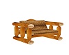 Deer Skin Log Chair