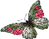 Glitter Rose Butterfly