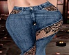 Jeans w/ Black Lace RL