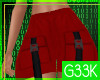 [G] Red Strap Shorts