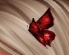 Butterfly In Hair Red