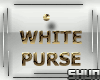 *IX* White Purse