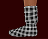 BW Socks Plaid Tall (F)