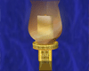 [AA]Gold&Blue Wall Candl