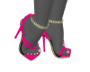 DKG Toe Heels Pink