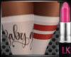 [LK]BABYGIRLSOCKS-RED