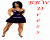 BBW ILU Dress Purple