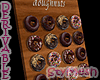 Chocolate Donuts Wall