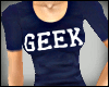 *Geek Shirt - Blue*