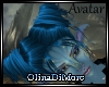 (OD) avatar blue hair