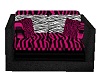 Black/Zebra Print Chair