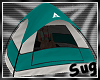 {S} Teal BRB Tent [F]