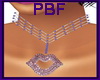 PBF*Purple Lips Choker