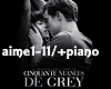 50 nuances de Grey+piano