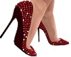 *Ruby Jeweled Pumps*