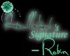 Robin's Signature