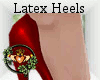 Latex Red Heels