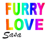 Furry Love Sign
