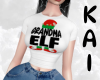 Elf Grandma T-shirt