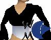 Black&White Kimono Top