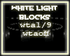 white blocks A light