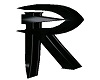 black letter R