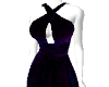 purple mix mini dress