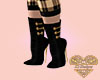 Blk & Gold Boots