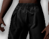 shorts black leather