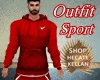 Outfit Sport Red