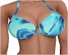 Blue Summer Bikini Top