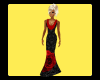 Draped Rose Gown