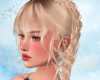 Belle Blonde + bangs