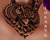 DeRV-Owl Neck Tattoo