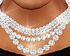 Iced Out Pearl Necklace