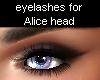Alice eyelashes black F