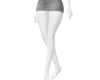 Gray Mini Skirt
