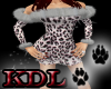 (KDL) Leopard Mini Dress