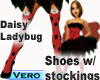 ~Vero~Ladybug Stockings