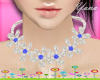 :Diamond Blue Necklace: