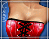 [CC] Stitched Corset Red
