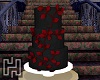 ◫ GOTH WEDDING CAKE
