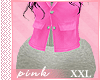 PINK- Gray Skirt Xxl