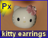Px Kitty earrings 2