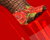 henna shoes