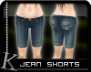 K| Jean Shorts: Light