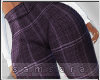 -XXL Purple Plaid