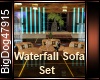 [BD] Waterfall Sofa Set