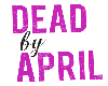 dead by april sticker